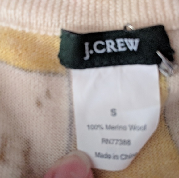 J. Crew Postcard Ski Sweater Sz S - Picture 2 of 3